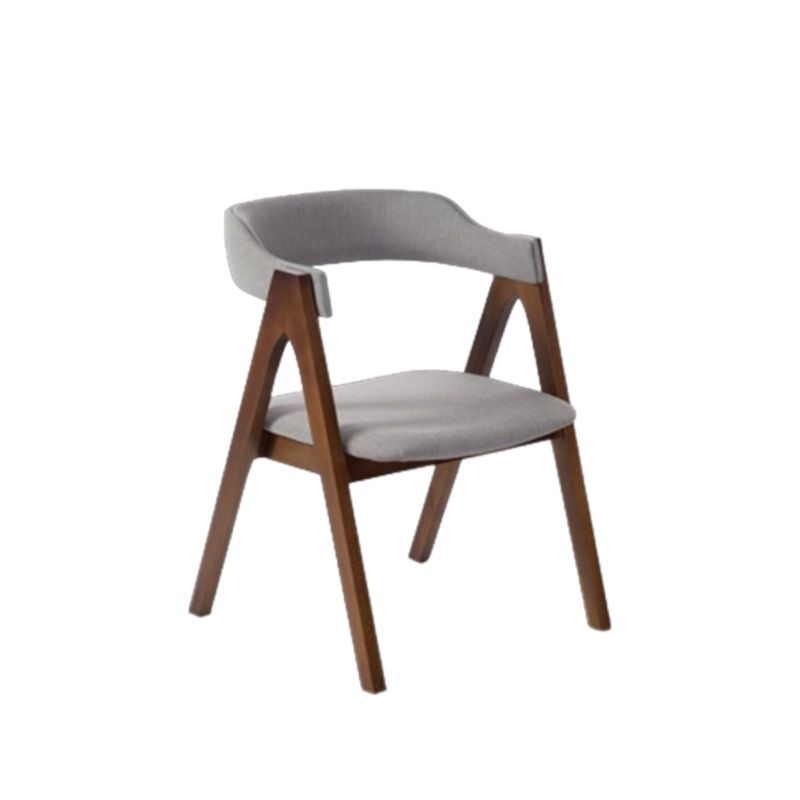 Cadeira Flai Madeira FI-101: Elegância Orgânica e Conforto para Ambientes de Alto Padrão