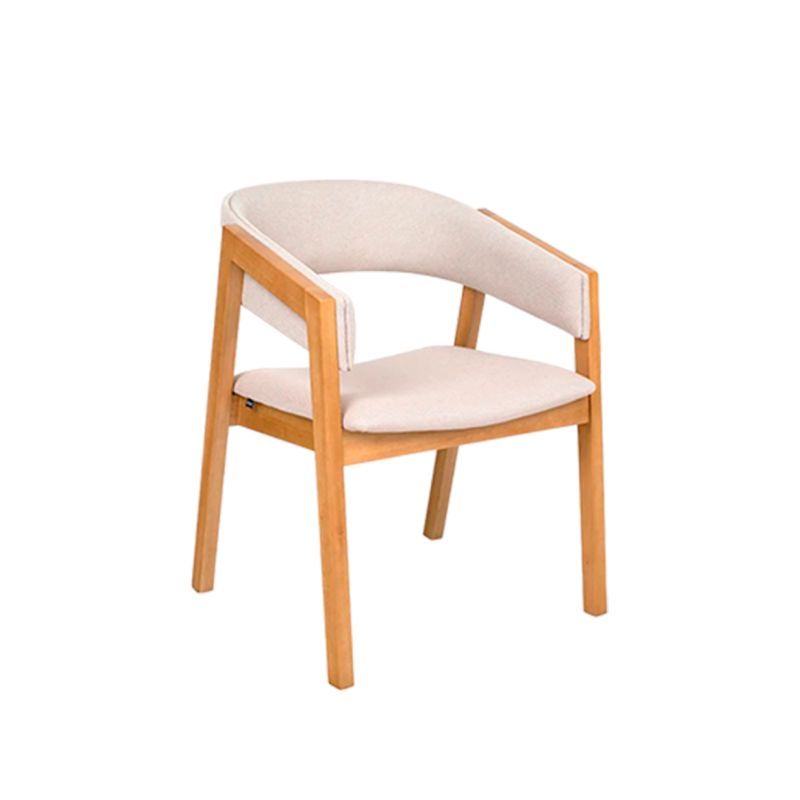 Cadeira Model Madeira MO-101: Elegância Natural e Conforto para Ambientes de Alto Padrão