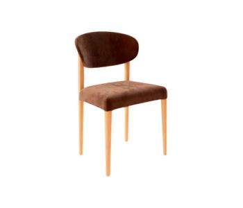 Cadeira Beau Madeira BE-101: Sofisticação e Conforto em Design Orgânico para Ambientes de Alto Padrão