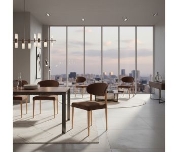 Cadeira Beau Madeira BE-101: Elegância Natural e Conforto em Design Orgânico