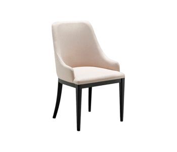 Cadeira Petros Madeira ROS-101: Elegância e Conforto em Design Orgânico para Ambientes de Alto Padrão