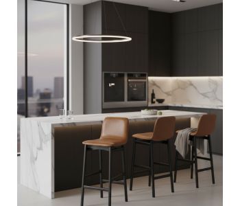 Banqueta Una Madeira: Sofisticação e Conforto para Ambientes de Alto Padrão