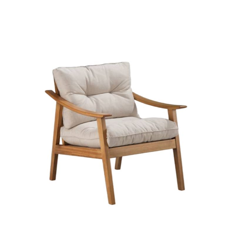 Poltrona Olli Madeira LLL-101: Sofisticação Orgânica para Ambientes de Alto Padrão