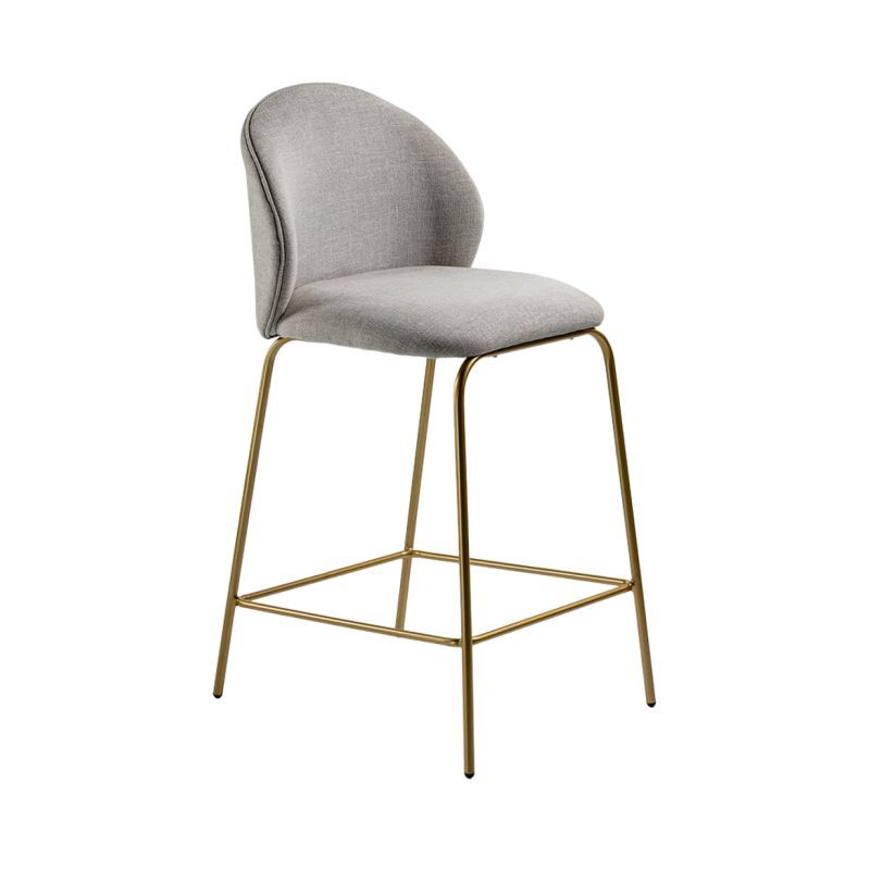 Banqueta Gal em Aço Carbono: Sofisticação e Conforto para Ambientes Premium