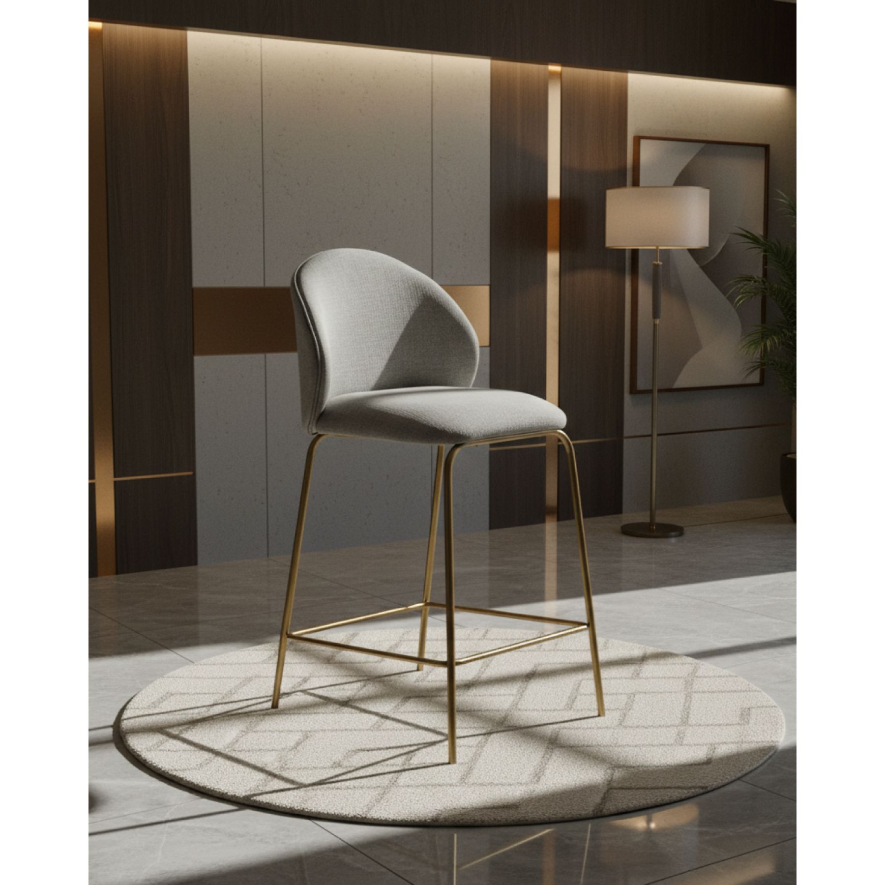 BANQUETA GAL A&Ccedil;O CARBONO