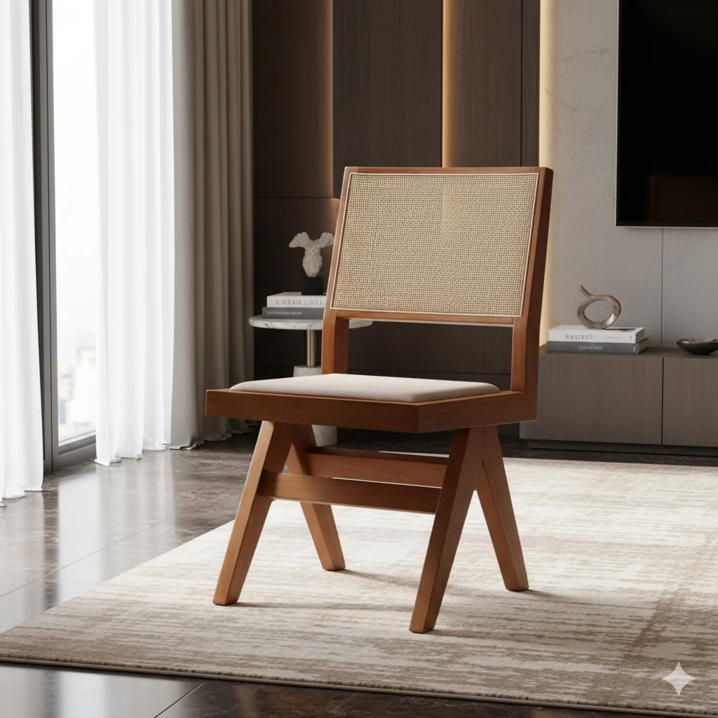 Eleg&acirc;ncia Org&acirc;nica e Conforto Atemporal: Descubra a Cadeira de Jantar Pierre da Tolle M&oacute;veis