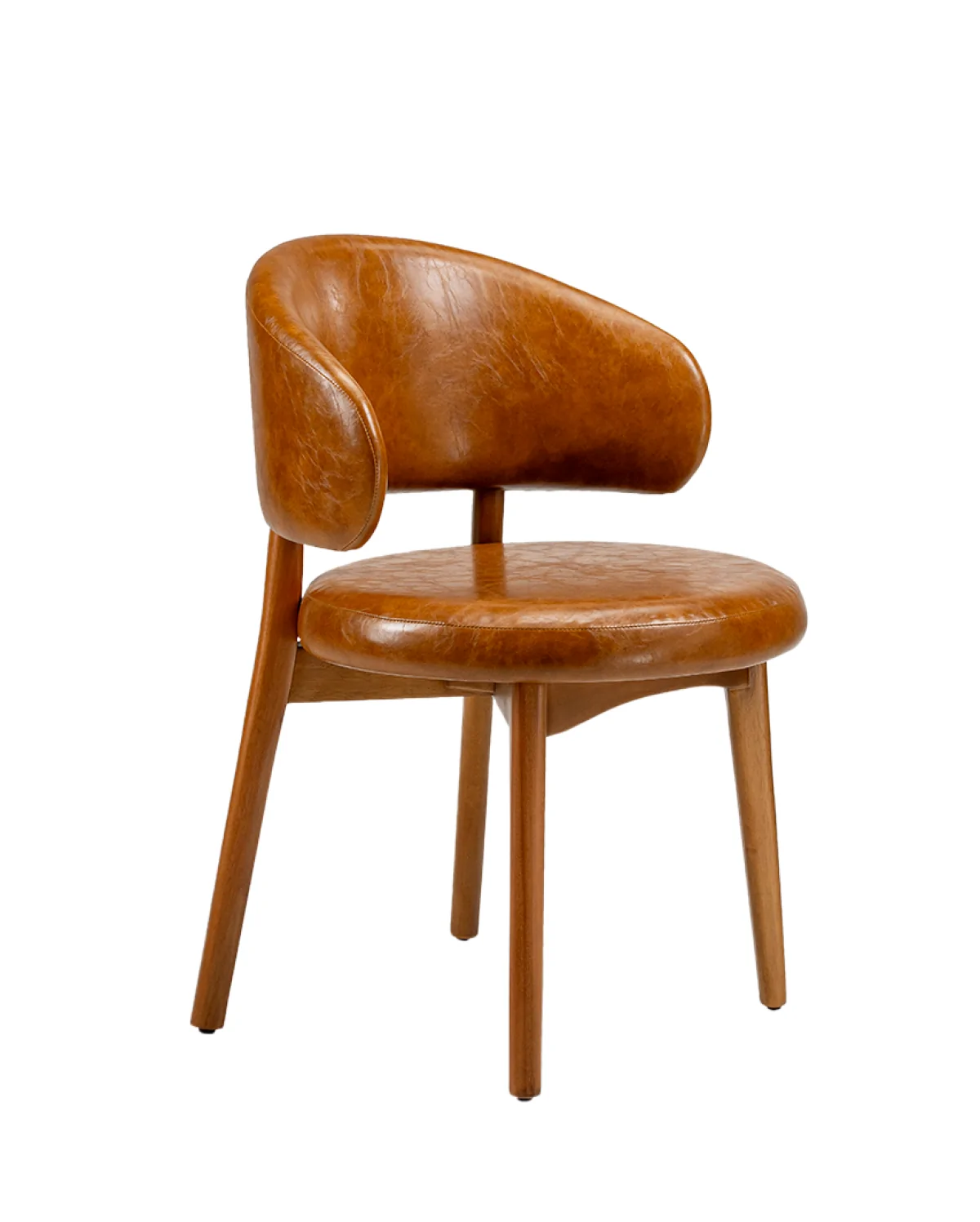 Cadeira Tina Madeira TN-102: Elegância Natural e Conforto para Ambientes de Alto Padrão