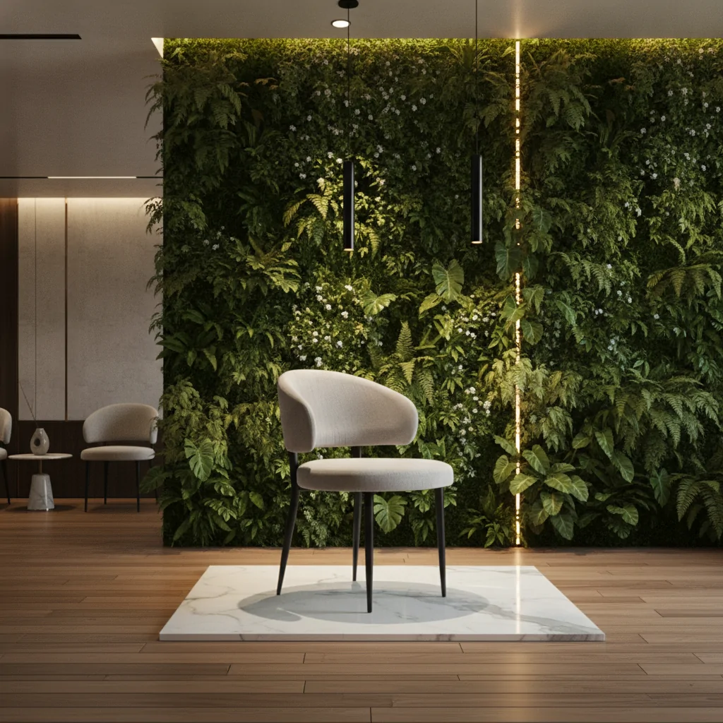 O abraço sutil da cadeira Tina: conforto e elegância que transformam sua sala de jantar
