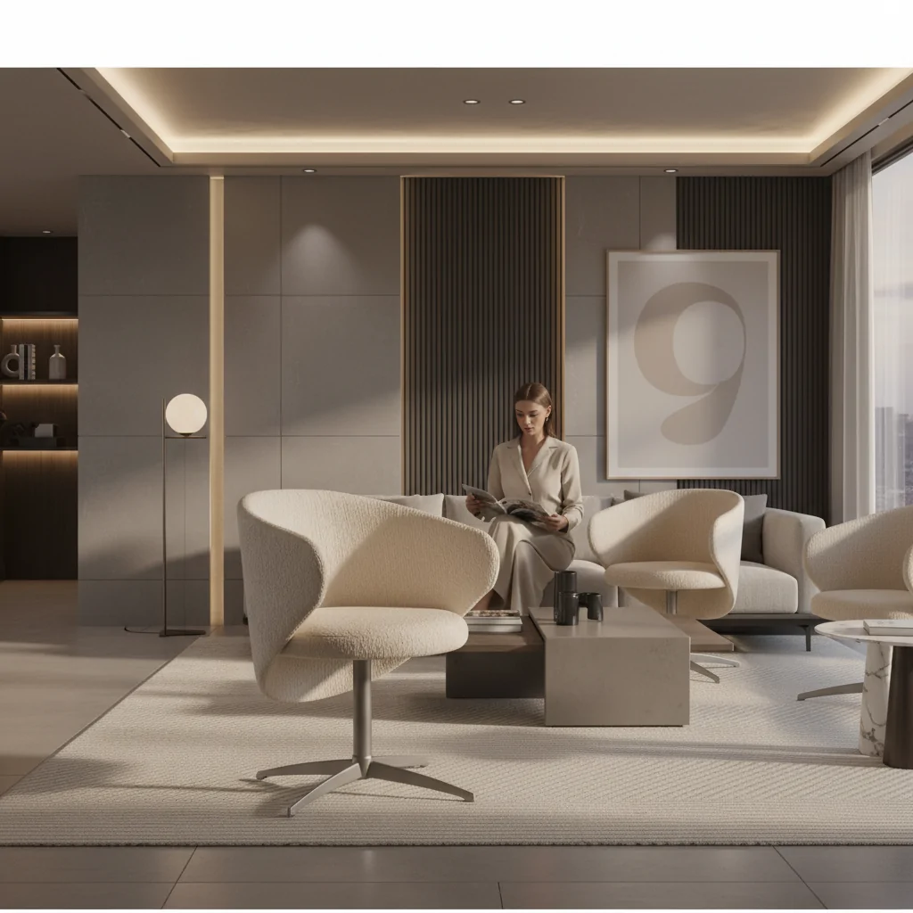 Cadeira Malca em Alumínio: Sofisticação e Conforto para Ambientes de Alto Padrão