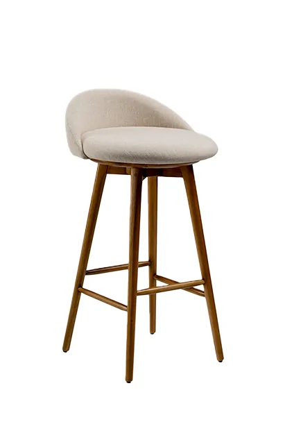 Banqueta Sue Madeira: Elegância Orgânica para Áreas Gourmet de Alto Padrão