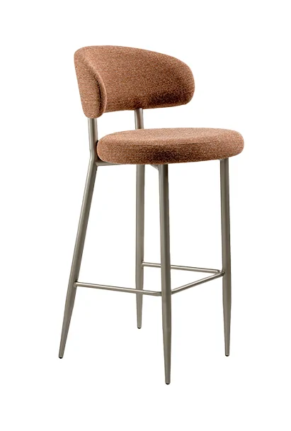 Banqueta Tina Aço Carbono TN-103: Elegância e Conforto em Móveis de Luxo para Seu Espaço