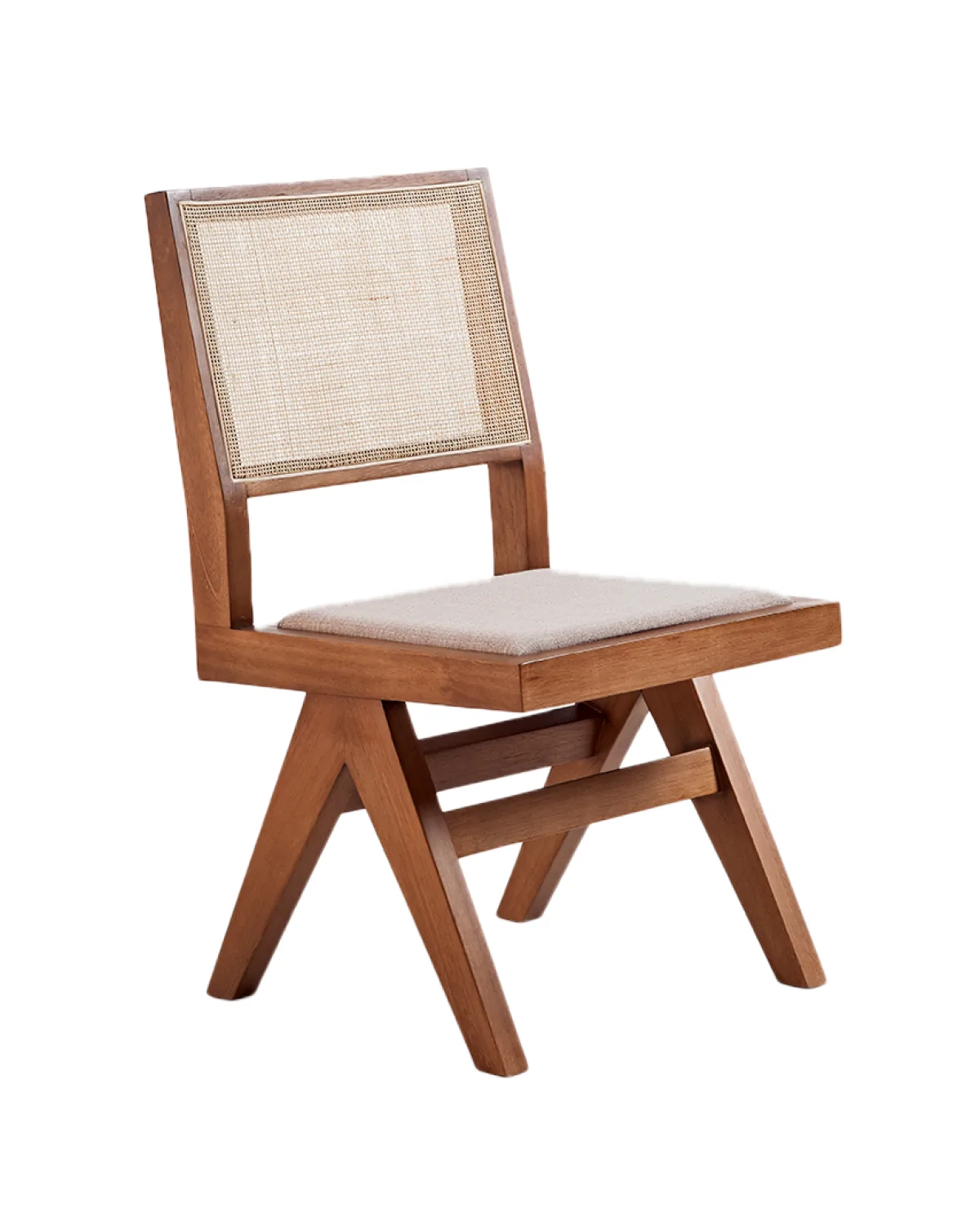 Cadeira Pierre Madeira RR-101: Sofisticação e Conforto em Design Orgânico para Sua Sala de Jantar