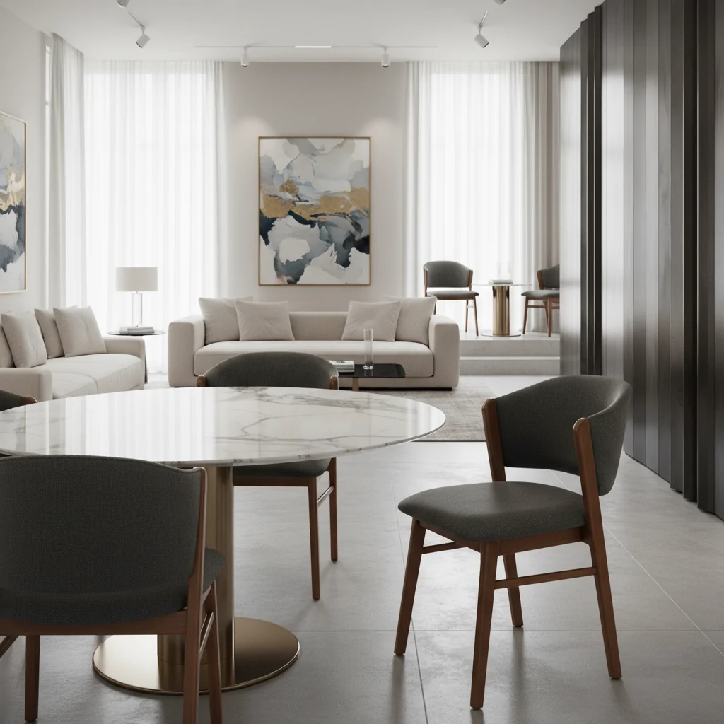 Elegância Orgânica e Conforto Sofisticado: Descubra a Cadeira Malé Madeira da Tolle Móveis