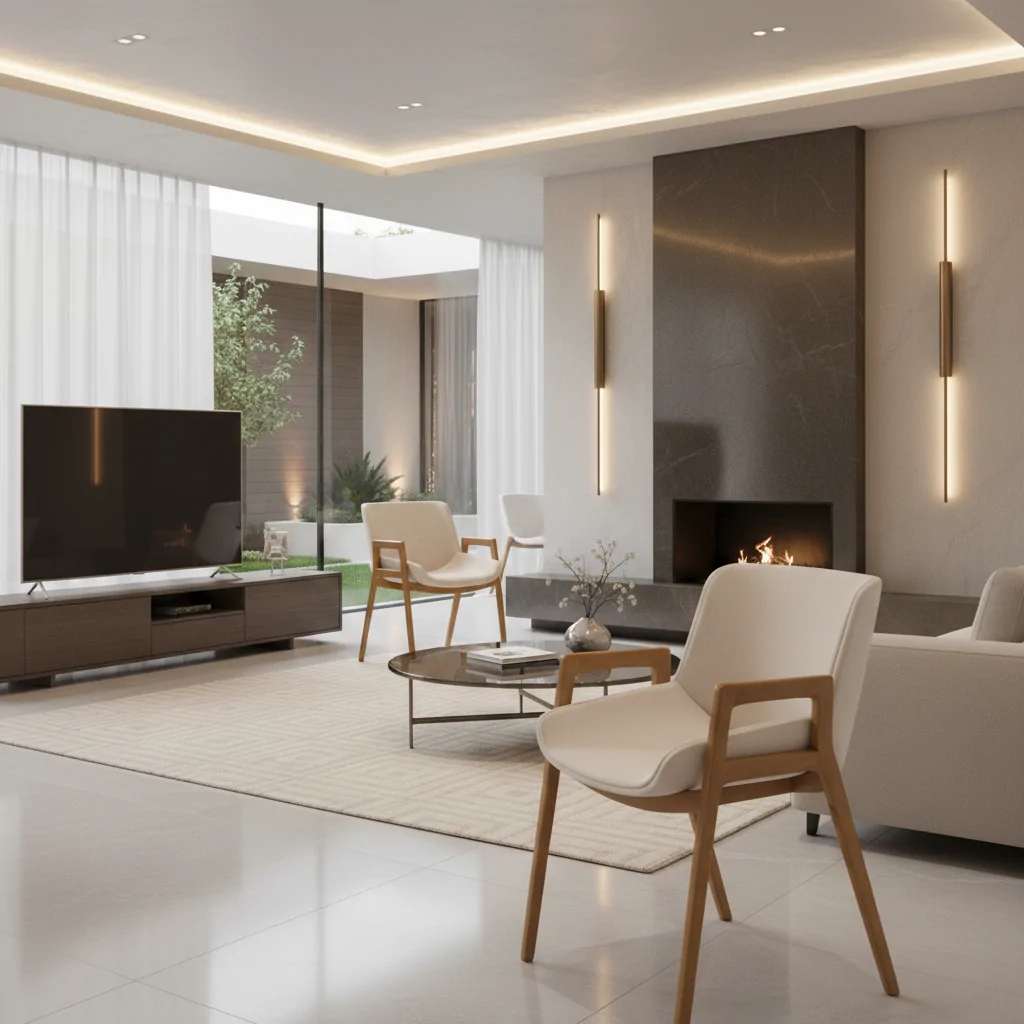 Cadeira Gris Madeira GRS-101: Elegância Natural e Conforto para Ambientes de Alto Padrão