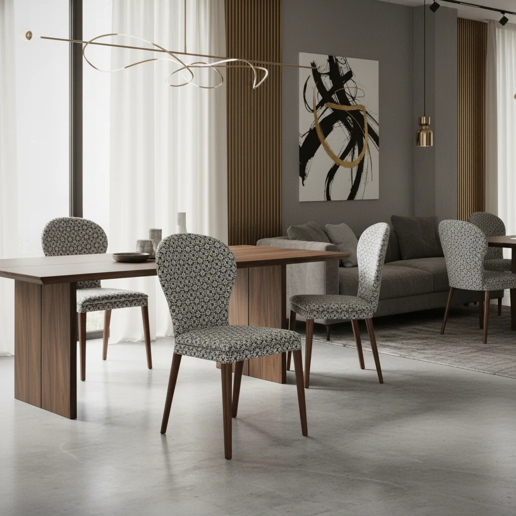 Elegância Sustentável: Cadeira Nueva em Madeira para Ambientes Sofisticados