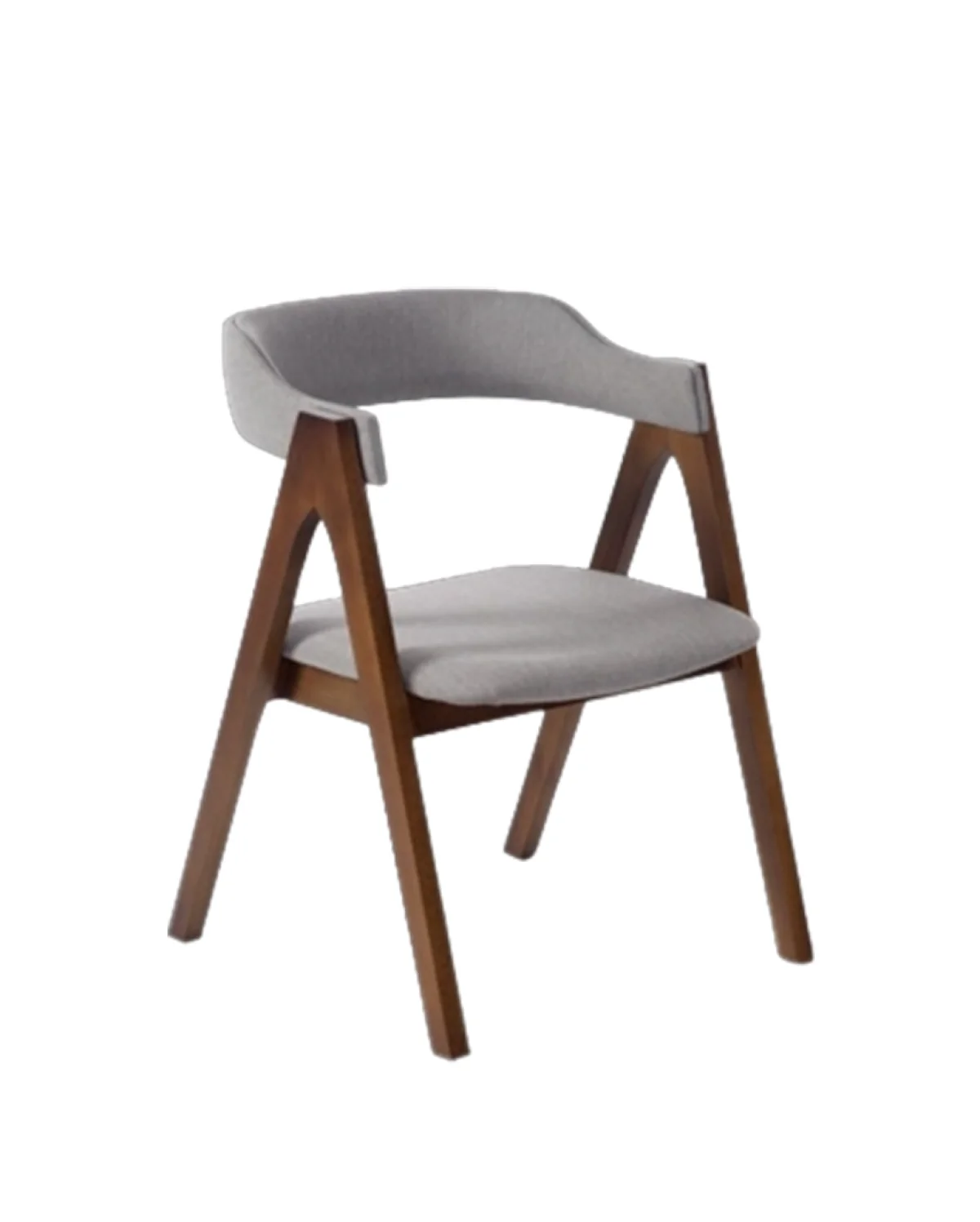Cadeira Flai Madeira FI-101: Elegância Natural e Conforto para Ambientes de Alto Padrão