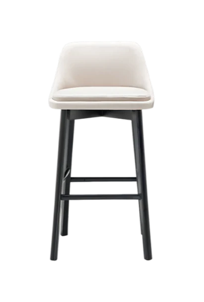 Banqueta Brasil Madeira BRA-101: Elegância Orgânica para Ambientes de Alto Padrão