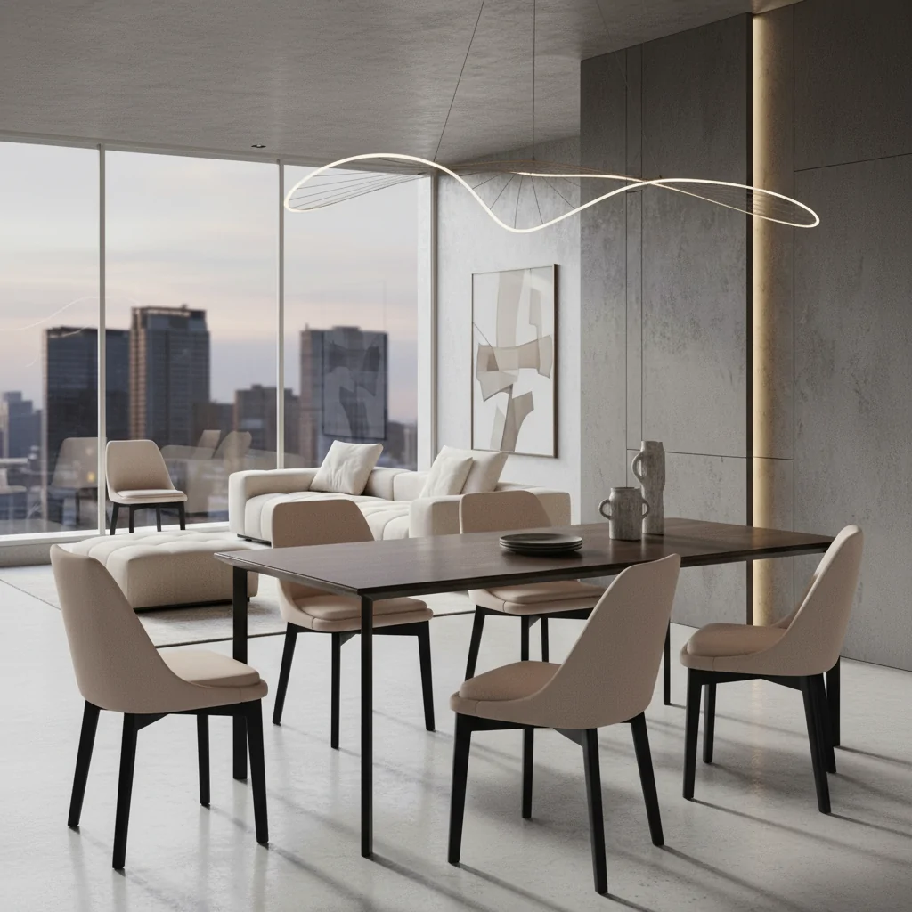 Cadeira Belle Madeira: Elegância Natural e Conforto para Ambientes de Alto Padrão