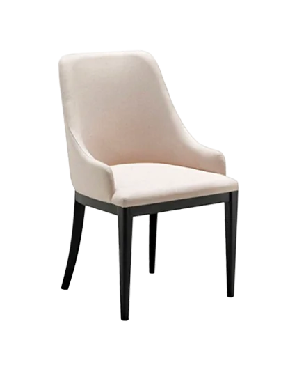Cadeira Petros Madeira: Sofisticação e Conforto em Design Orgânico para Ambientes de Alto Padrão