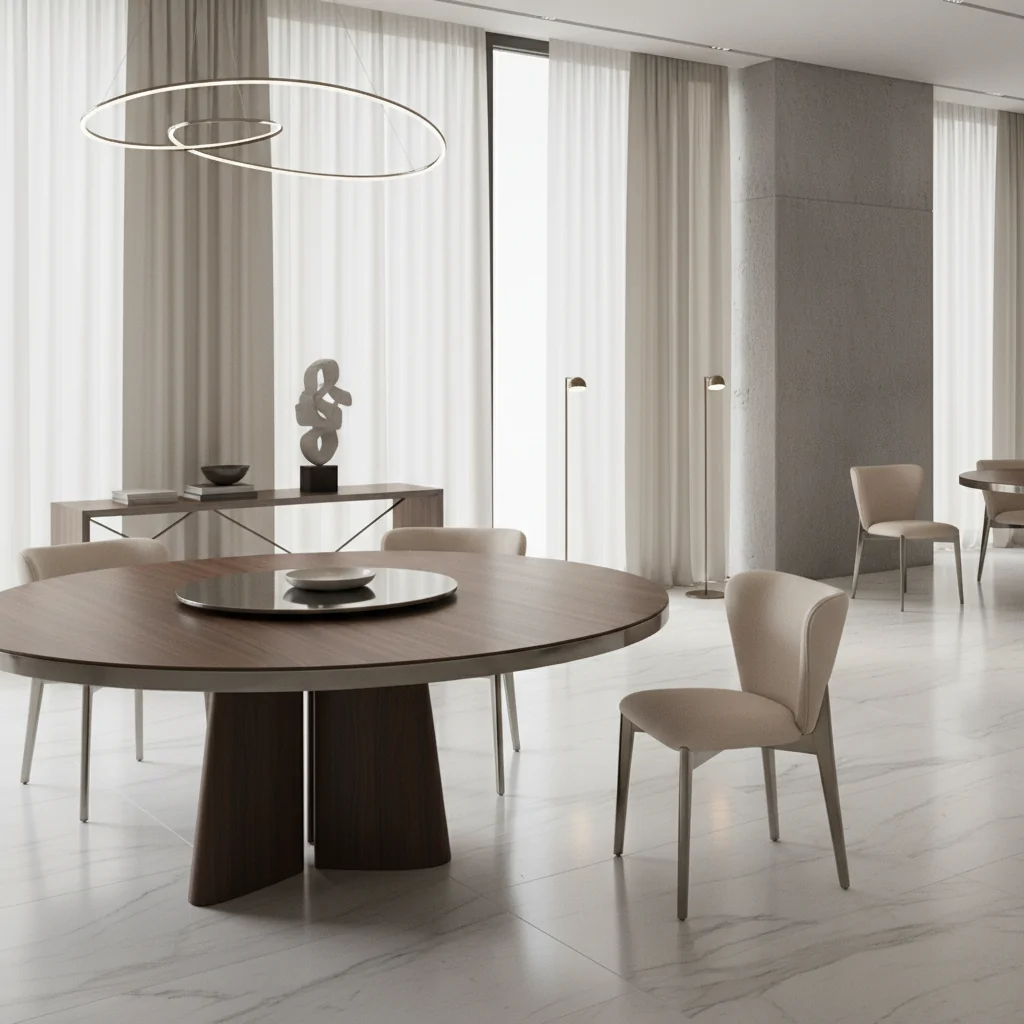 Cadeira Lótus Madeira LOT-101: Sofisticação e Conforto em Design Orgânico