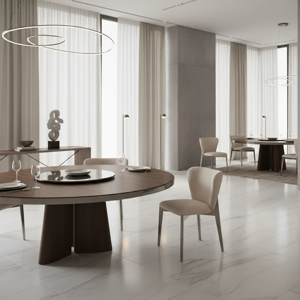 Cadeira Lótus Madeira LOT-101: Elegância Natural e Conforto para Ambientes de Alto Padrão